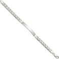 thumbnail image 2 of Sterling Silver Fancy Id Link Bracelet (7 X 6) Made In Mexico qid17-7, 2 of 5