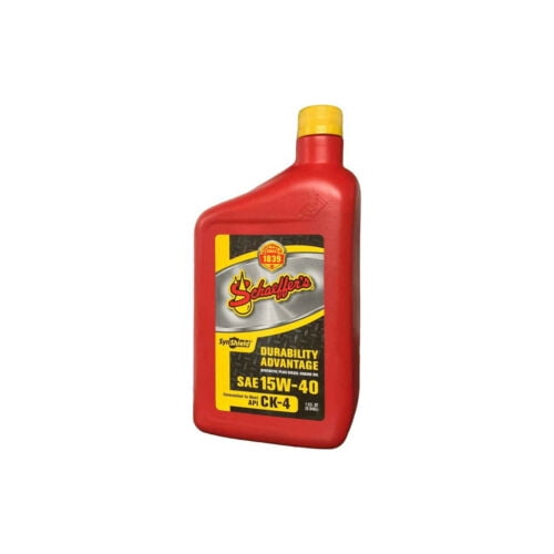 Schaeffers 0700CK4-012S SynShield Durability Advantage 15W-40 Diesel Engine Oil - 1 quart