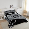 thumbnail image 3 of Erosebridal Volleyball Print Comforter Sets Twin Size, Modern Sports Comforters & Duvets, Geometry Decor, Ultra Soft 2pcs, 3 of 8