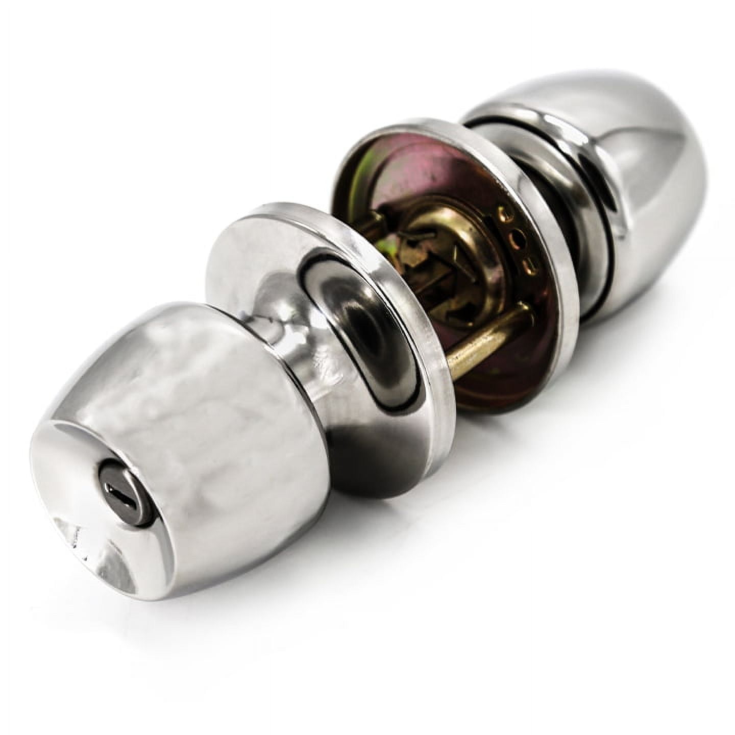 Villar Home Designs Door Knob Versa Chrome Privacy 10 Pack