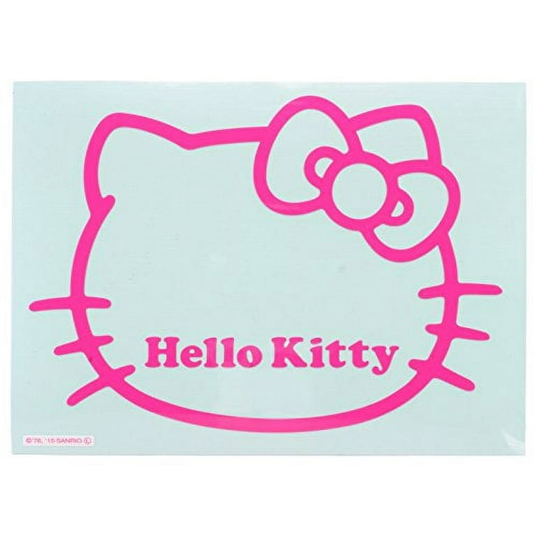 Sanrio Hello Kitty Decoration Sticker S Pink KLSS-92277// Cars 