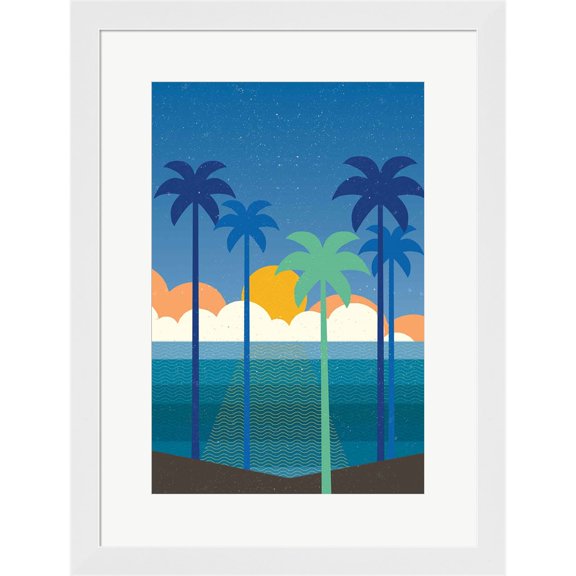 Great Art Now Buena Vista No Words by Wild Apple Portfolio, Framed Wall Art, 18.75W x 24.75H