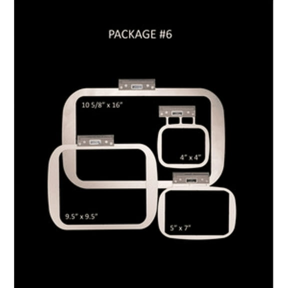 Durkee EZ Frame Set for Brother XP1 Luminaire and Baby Lock Solaris SAC4PCSNXP
