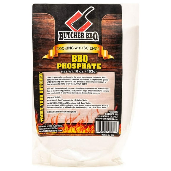 Butcher BBQ 16oz Phosphate SE33 Injection