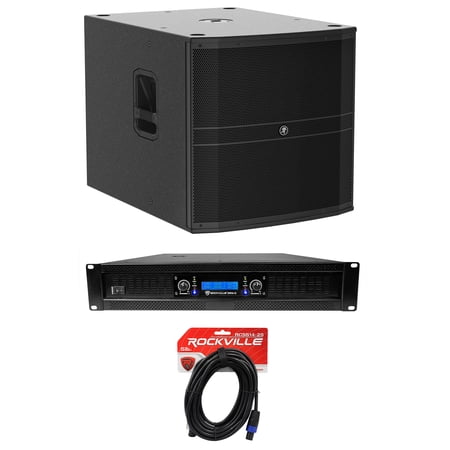 Mackie DRM18S-P 18  2000w Live Sound DJ PA Subwoofer Sub+Power Amplifier+Cable price history on PriceWatchPro