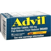 Advil Fever Reducer Capsules, 50 CT (Pack of 6)