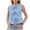 Light Blue, variant on Staron Summer Denim Vest for Women Casual Bow Tie Front Sleeveless V-Neck Tank Top Blouse, Black L