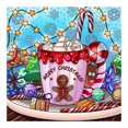 thumbnail image 1 of Diamond Drill Christmas Tea 5D Kits de pintura de bricolaje Decoración de pared redonda completa (L3633) Hugtrwg Para estrenar, 1 of 9