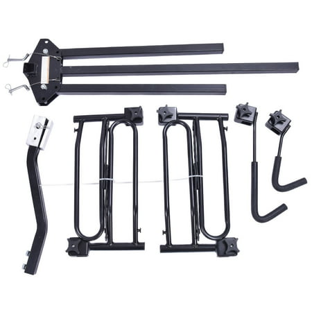 hitch platform receiver bike carrier bicycle rack fold rider mount sport gymax zoom