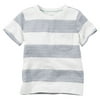 Carters Baby Clothing Outfit Boys Striped Pocket Tee T-shirt Grey