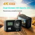 thumbnail image 4 of 4K Ultra HD Action Camera , Double LCD 16MP 170D 30M Waterproof Action Camera, Helmet Video Camera With Remote Control ,Easy to Use, 4 of 7