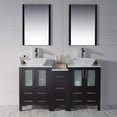 thumbnail image 2 of Sydney 60" Double w/ Vessel Sinks and Mirrors (Espresso), 2 of 7