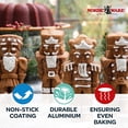 thumbnail image 2 of Cakelet Pan Nordic Ware, diseño de cascanueces, caramelos, aluminio fundido Nordic Ware NA, 2 of 8