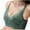 Womens Bras Green, variant on Womens Everyday Bras, Women's Wireless Lace Bra No Underwire Seamless Push Up Bra Comfort Full Coverage Padded Soft V Neck Everyday Bralette S-XL