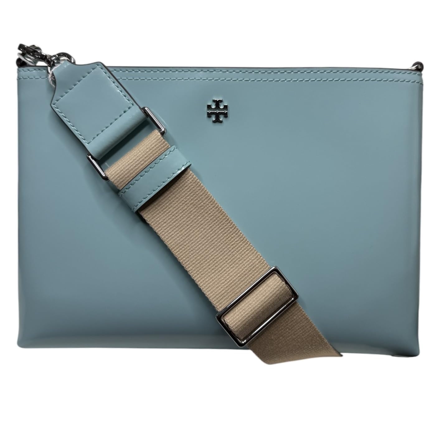 Tory Burch Women's Emerson Saffiano Leather Chain Wallet Crossbody