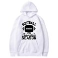 thumbnail image 4 of Wyzesi Oversized Sweatshirts Men Black Male Rugby Print Sweatshirt Long Sleeve Hooded Sweatshirt, 4 of 4