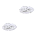 thumbnail image 3 of Naiovety Cuentas espaciadoras de 200 piezas, mano de obra electrochapada, bola suelta de 6mm, accesorios de bricolaje, suministros de artesanía, plata 2piezas Naiovety CBP439268, 3 of 6