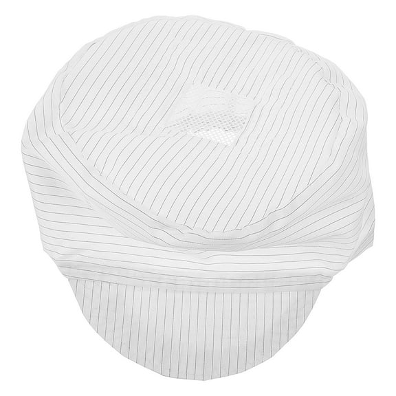 KONTONTY 3Pcs White Baker Chef Caps Practical Lightweight Cooking Hats for Catering and Restaurant Use