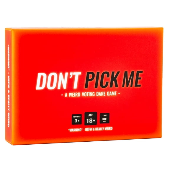Don't Pick Me - A Hilariously Weird Voting Dare Party Game for Adults - 400 Different Questions & Dares - House Parties, Pregames, College Game Nights