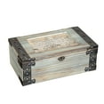 thumbnail image 1 of You Simply Amazing Rustic Elegance Celadon Green Musical Box Plays You Are My Sunshine, 1 of 3