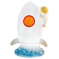 thumbnail image 2 of 2x Luz de Noche de Cohete de Novedad, Luz de Noche de astronauti para Decoración de Escritorio Yuyangstore Luz de noche de cohete, 2 of 8