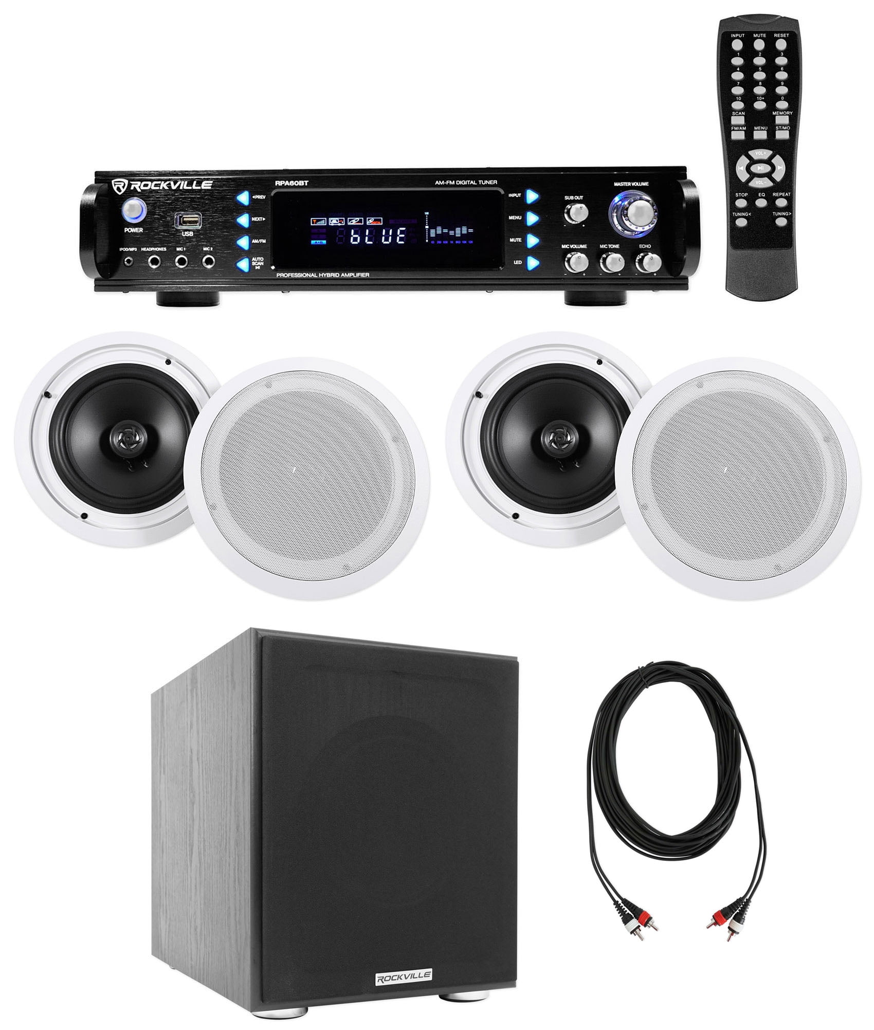 rockville amps and speakers