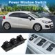thumbnail image 2 of Interruptor de ventana eléctrica Unique Bargains No. 935701G110 para el lado del conductor delantero izquierdo para Kia Rio 2006-2010 Negro, 2 of 7