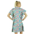 thumbnail image 4 of Bimba Women Floral Printed Cotton Kaftan Dress Short Tunic Beach Caftan, 4 of 5