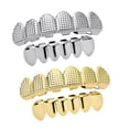 thumbnail image 3 of Milaget 2x Bouche de Grill Bijoux Costume Cosplay Décor/ Doré/, 3 of 3