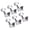 6R Silver, variant on SDFGTstore 6Pcs Locking Guitar String Tunings Pegs Zinc Alloy Machine Head Tuners Tunings Key for Electric Acoustics Guitar