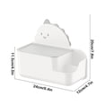 thumbnail image 3 of Concise Bathroom Tissue Box Wall-mounted Hole-free Toilet Drawer Box Kitchen Living Room Paper Drawer Storage Box, 3 of 6