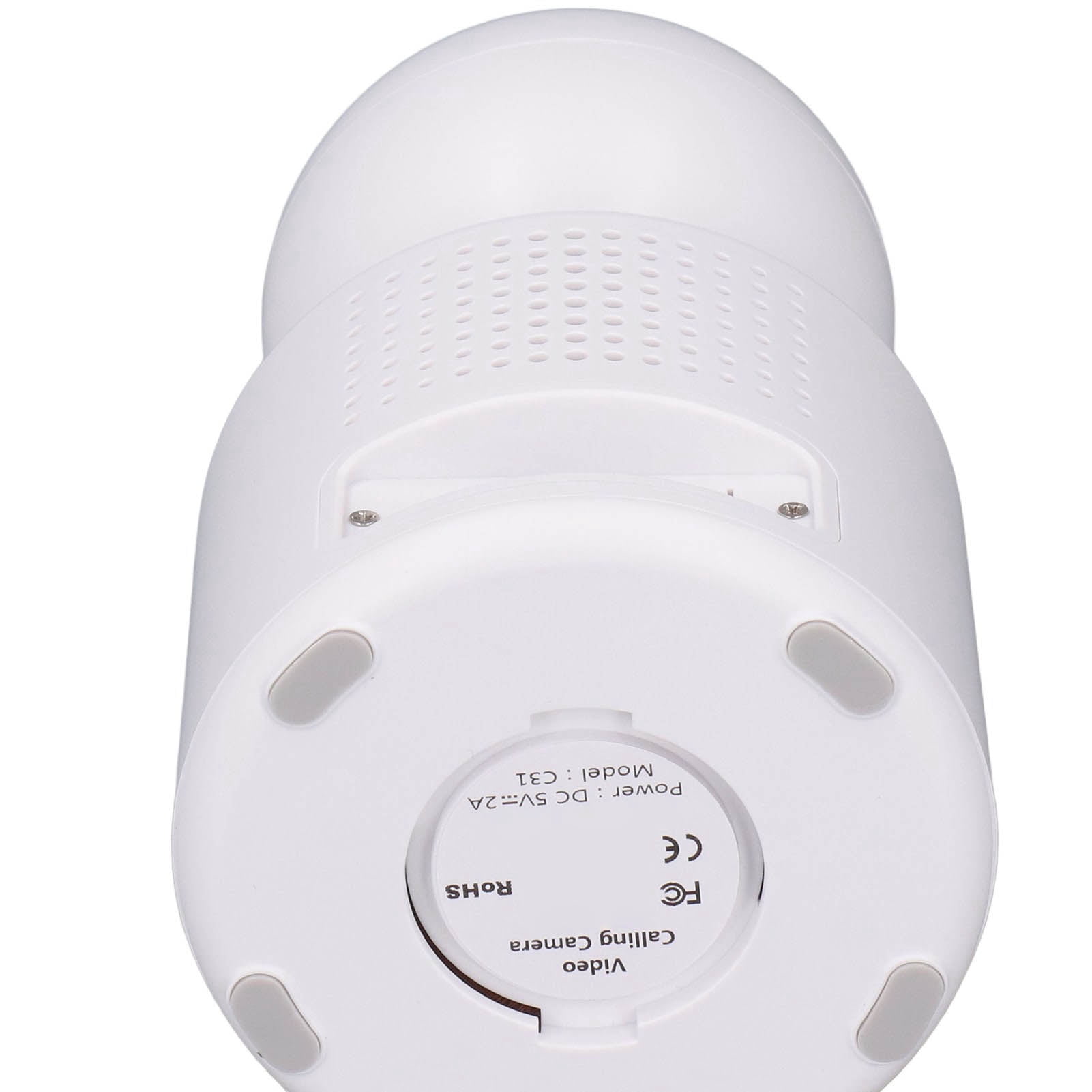 M Buder Smart Video Baby Monitor with Screen, 1080p HD 2-Way Calling Camera, Remote Security, UK Plug