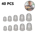 thumbnail image 2 of Silicone Guitar Finger Guards,finger Protection Caps,5 Sizes 40 Pieces, 2 of 4