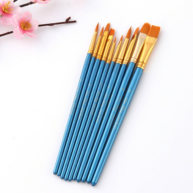 Painting Nylon Brush Set, Student Art Drawing Painting Brush, Diy Gouache  Acrylic Oil Brush For Kids, Girls, Teens, Adults - Temu