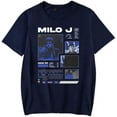 thumbnail image 6 of Milo J 511 Album Merch T-Shirts Summer Women Men Fashion Casual Short Sleeve Tee Streetwear, 6 of 7