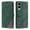 Green, variant on For Samsung Galaxy S26 Ultra 5G Wallet Phone Case With Card Holder Magnetic Closure Folio Splicing PU Leather Flip Case,Blue,For Galaxy S26 Ultra 5G