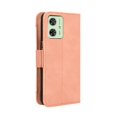 thumbnail image 3 of Funda de cuero tipo cartera para Motorola Moto G54 5g con cierre magnético, tarjetero ajustable y desmontable., 3 of 5