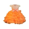 thumbnail image 3 of JCCXIN Girl Dress Elegant Girls Party Dress With Satin Bodice And Skirt For Festive Style Dress For Toddlers And Little Girls Stylish Party Gown Lovely 3-4 Years, 3 of 9