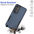 thumbnail image 6 of For Galaxy S24 FE 5G Case ,Sturdy Phone Case for Samsung Galaxy S24 FE 5G 6.7 inch ,Tiflook Shockproof Protection Heavy Duty Armor Hard Plastic & Rubber Rugged Bumper 2-in-1 Case Cover ( Blue ), 6 of 7