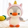 thumbnail image 2 of Pingüino de peluche MACHAO juguete unicornio para Niñas niños Cumpleaños 25 cm, 2 of 5