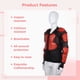 thumbnail image 4 of Chaqueta protectora para carrocería de motocicleta, armadura para hombres, equipo de protección para montar en Motocross, Protector de chaleco para columna vertebral y pecho para moto de cross ATV, 4 of 7