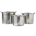 thumbnail image 2 of Juego de Ollas de Acero Inoxidable Buffalo Tools STP3 7.6/11.4/15.1 L, 2 of 5