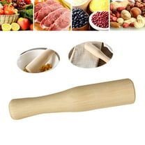 Niceauty Wood Muddler for Cocktails Wooden Light Brown Cooking Tool 1Pack