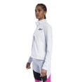 thumbnail image 1 of Reebok Womens Training Supply Track Jacket Sweatshirt, Grey, XX-Small, 1 of 3