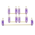 thumbnail image 2 of Estabilizadores atornillables Sunnimix para PCB Teclado Mecánico MX Violeta 1 6.25u 4 2U, 2 of 8