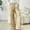 Gold, variant on BUIGTTKLOP Pants for Women 2026 Straight Leg Sweatpants Elastic Drawstring Waist Lounge Trousers with Pockets