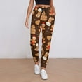 thumbnail image 2 of Women's Sweatpants, Christmas Gingerbread Cookies Baggy Sweatpants Joggers for Women, Fall Outfits for Women 2024 Lounge Yoga Athletic Workout Pants with Pockets, 2 of 7
