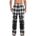 thumbnail image 2 of GZHJMY Cat Pajama Pants for Men, Lounge Pants Lightweight Men Pajama Bottoms with Drawstring Pockets, Christmas New Year Birthday Gifts, Medium, 2 of 6