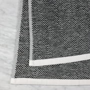 Better Homes & Gardens 2 Piece Cotton Kitchen Towels, Rich Black Flat Woven