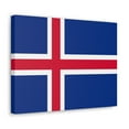 thumbnail image 3 of Iceland Country Flag Canvas Vibrant Wall Art Unframed Home Decor, 3 of 13